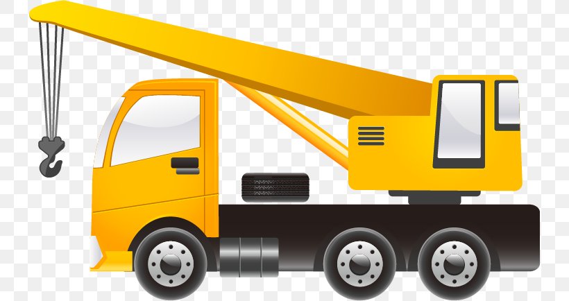 Car Crane Heavy Equipment United Legal Services Machine, PNG, 736x434px, Car, Advertising, Animated Film, Architectural Engineering, Automotive Design Download Free