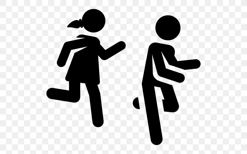 Child Running Symbol Clip Art, PNG, 512x512px, Child, Area, Black And White, Brand, Child Care Download Free
