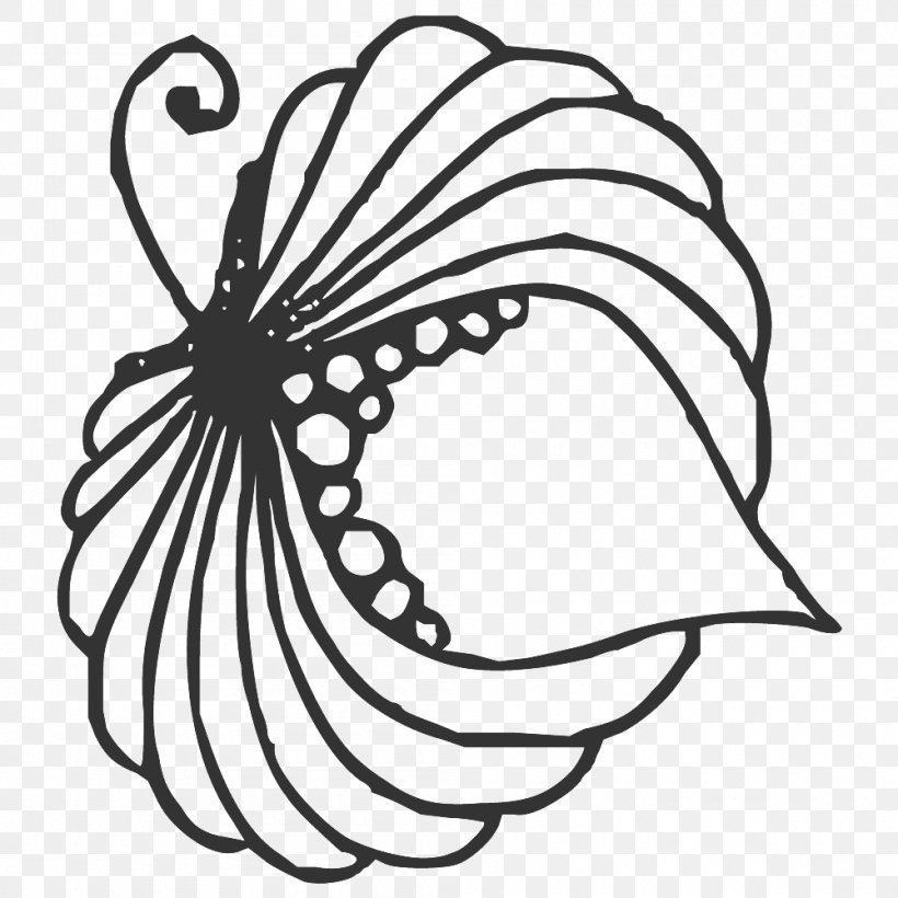 Floral Line Art Drawings., PNG, 1000x1000px, Brushfooted Butterflies, Artwork, Black, Black And White, Brush Footed Butterfly Download Free