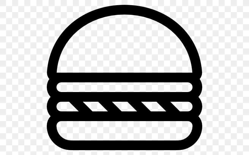 Hamburger Fast Food Fizzy Drinks Burger King, PNG, 512x512px, Hamburger, Area, Black And White, Burger King, Fast Food Download Free