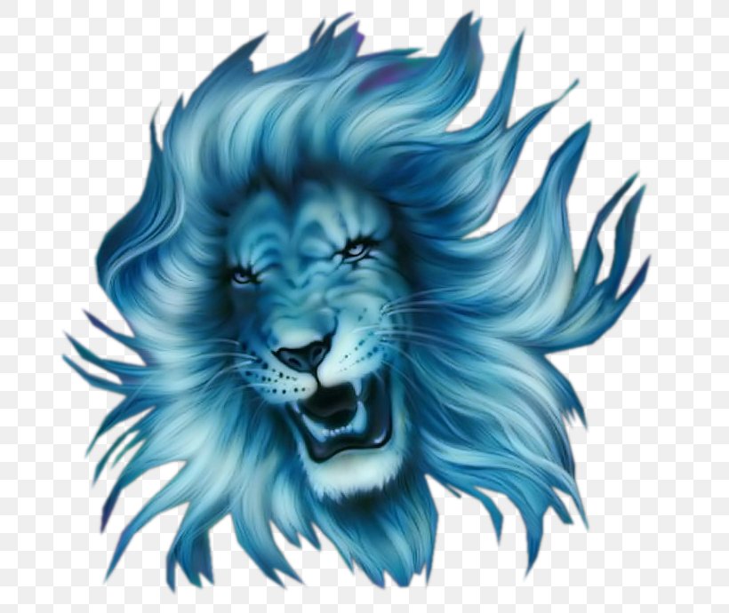 Lionhead Sea Lion Roar, PNG, 702x690px, Lion, Animal, Autocad Dxf, Big Cats, Blue Download Free