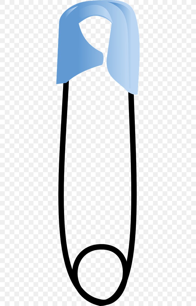 Safety Pin Infant Clip Art, PNG, 640x1280px, Safety Pin, Blue, Brooch, Handsewing Needles, Infant Download Free
