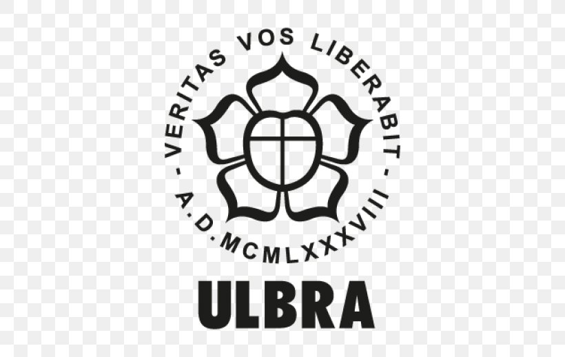 Ulbra Universidade Luterana Do Brasil Logo Clip Art, PNG, 518x518px, Ulbra, Area, Black, Black And White, Brand Download Free
