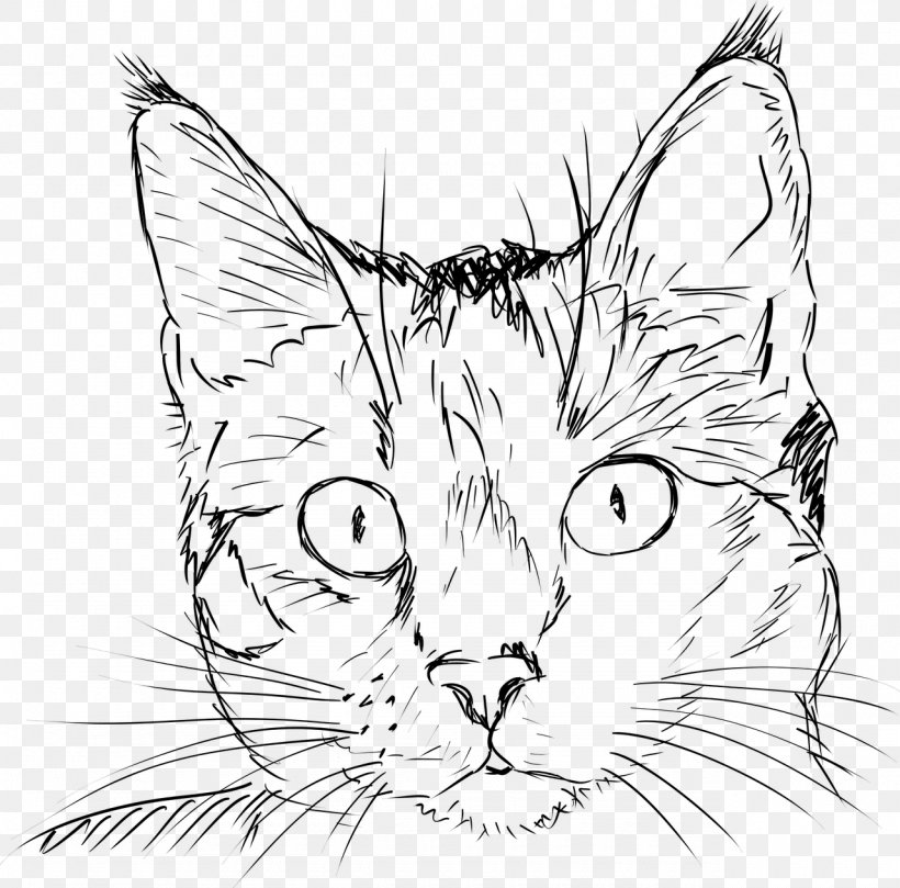 Drawing A Cat Kitten Drawing A Cat Sketch, PNG, 1280x1264px, Cat, Art, Artwork, Black And White, Black Cat Download Free
