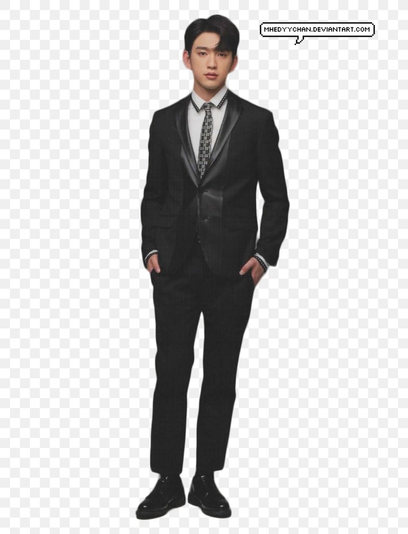 Park Jin-young GOT7 Suit Tuxedo, PNG, 744x1073px, Park Jinyoung, Bambam, Blazer, Businessperson, Choi Youngjae Download Free
