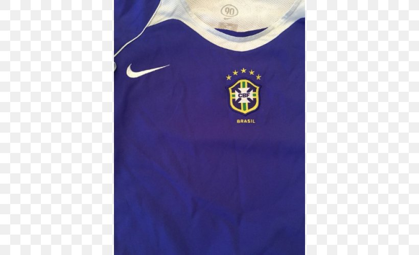 T-shirt Uniform Sleeveless Shirt Jersey, PNG, 500x500px, Tshirt, Active Shirt, Blue, Brand, Brazil Download Free