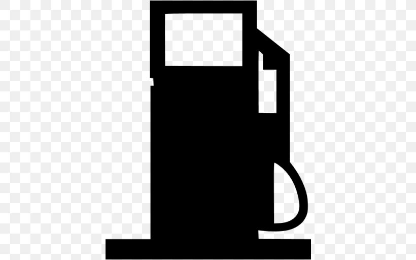 Filling Station Fuel Dispenser Gasoline, PNG, 512x512px, Filling Station, Black, Black And White, Brand, Car Download Free