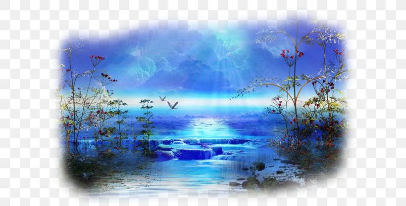 Watercolor Painting Giphy Landscape Painting, PNG, 640x417px, Painting, Acrylic Paint, Animated Film, Art, Calm Download Free