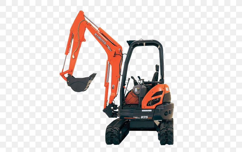Compact Excavator Kubota Corporation Heavy Machinery Architectural Engineering, PNG, 540x515px, Compact Excavator, Architectural Engineering, Automotive Exterior, Bucket, Construction Equipment Download Free