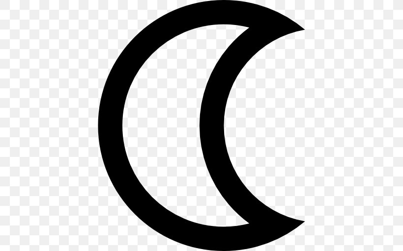 Crescent Circle White Number Clip Art, PNG, 512x512px, Crescent, Black And White, Monochrome, Monochrome Photography, Number Download Free