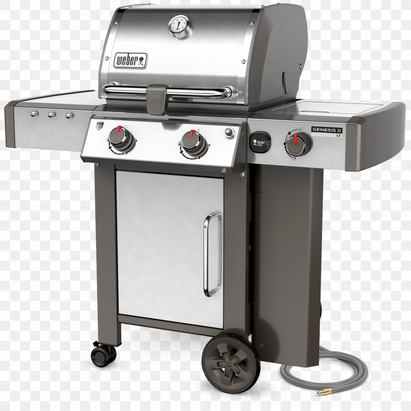 Barbecue Weber Genesis II LX 340 Weber Genesis II E-310 Weber-Stephen Products Weber Genesis II LX S-240, PNG, 1800x1800px, Barbecue, Gas Burner, Kitchen Appliance, Liquefied Petroleum Gas, Natural Gas Download Free