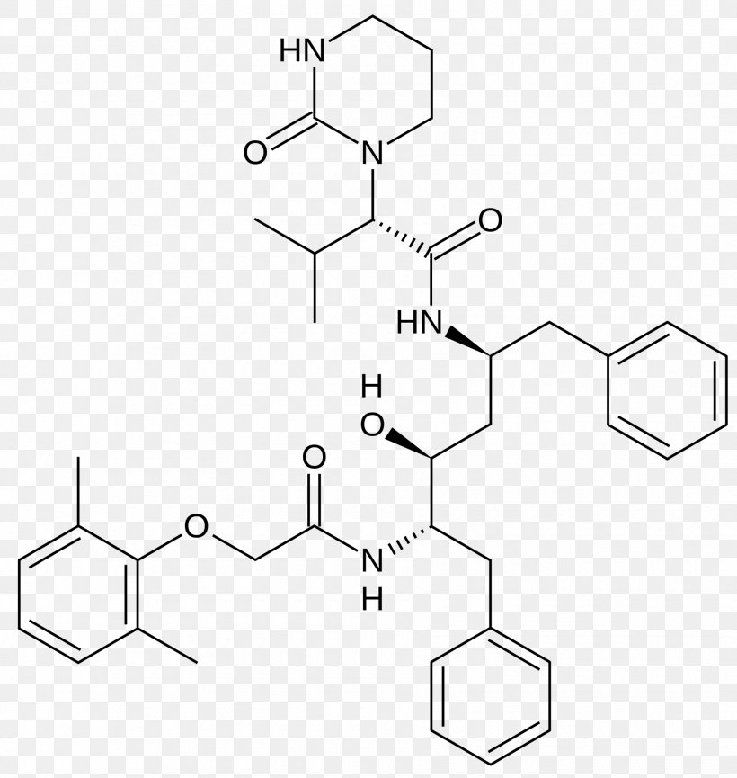Lopinavir/ritonavir Protease Inhibitor Management Of HIV/AIDS, PNG, 1800x1900px, Lopinavir, Antiviral Drug, Area, Black And White, Circuit Component Download Free