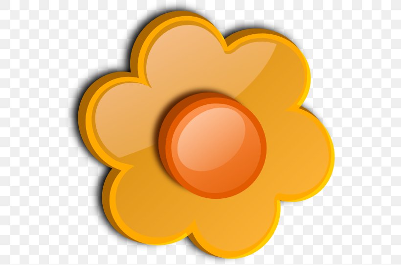 Flower Clip Art, PNG, 555x541px, Flower, Common Daisy, Orange, Petal, Symbol Download Free