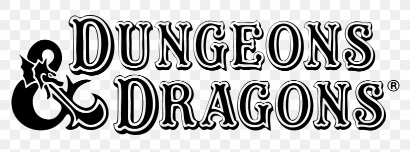 Dungeons & Dragons Tomb Of Horrors Role-playing Game Dungeon Crawl Dungeon Master, PNG, 1825x680px, Dungeons Dragons, Adventure, Black, Black And White, Brand Download Free