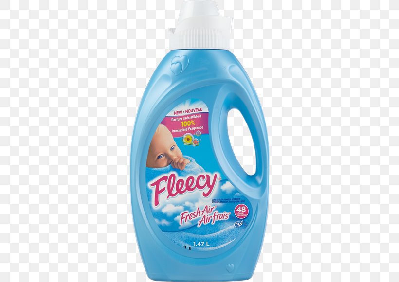 Fleecy Fresh Air Liquid Fabric Softener Detergent Laundry, PNG, 580x580px, Fabric Softener, Bottle, Conditioner, Detergent, Infant Download Free