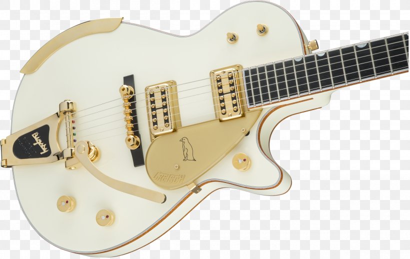 Acoustic-electric Guitar Gretsch White Falcon, PNG, 2400x1519px, Acousticelectric Guitar, Acoustic Electric Guitar, Acoustic Guitar, Bigsby Vibrato Tailpiece, Chapman Stick Download Free