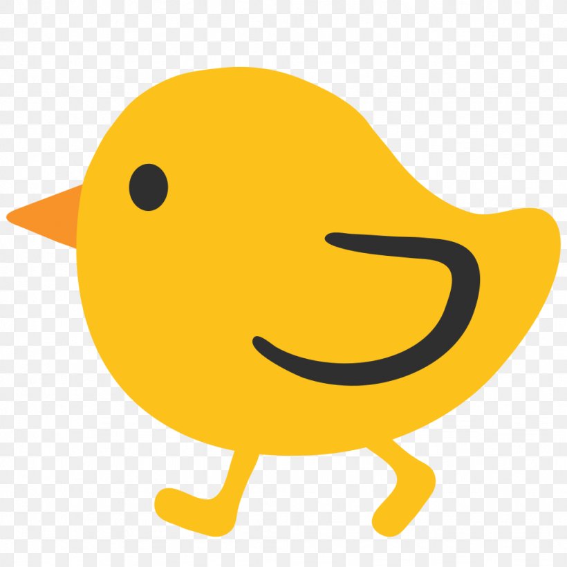 Emoji Chicken SMS Clip Art, PNG, 1024x1024px, Emoji, Android, Beak, Bird, Chicken Download Free