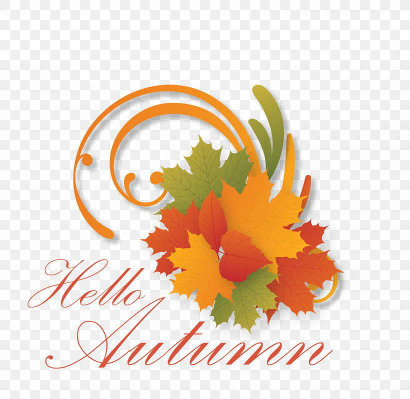 Hello Autumn Welcome Autumn Hello Fall, PNG, 3000x2921px, Hello Autumn, Autumn, Autumn Leaf Color, Floral Design, Hello Fall Download Free