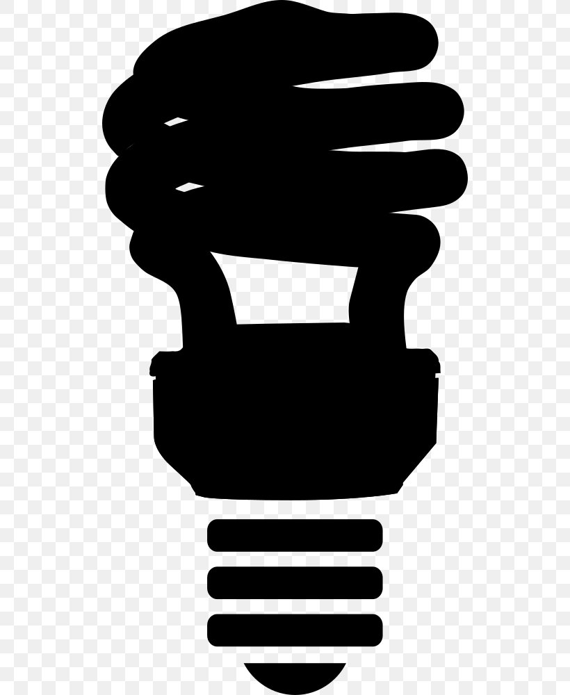 Incandescent Light Bulb Compact Fluorescent Lamp LED Lamp, PNG, 526x1000px, Light, Black, Black And White, Compact Fluorescent Lamp, Electric Light Download Free
