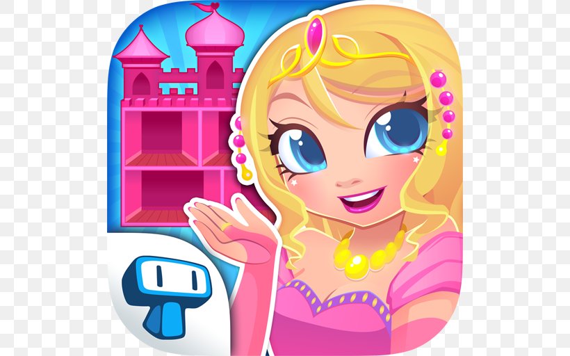 My Princess Castle, PNG, 512x512px, Doll Game, Android, App Store, Barbie, Cartoon Download Free