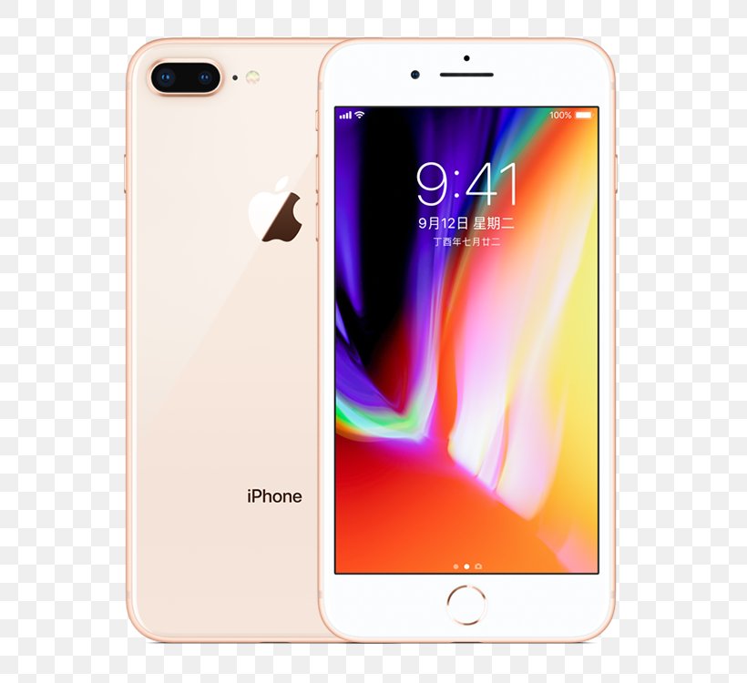 Apple IPhone 8 Plus 64 Gb Telephone 4G, PNG, 750x750px, 64 Gb, Apple Iphone 8 Plus, Apple, Apple A11, Communication Device Download Free