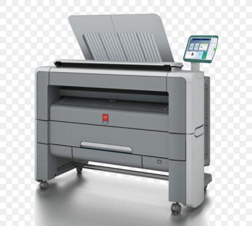 Wide-format Printer Océ Plotter Multi-function Printer, PNG, 743x737px, Wideformat Printer, Canon, Electronic Device, Electronic Instrument, Image Scanner Download Free