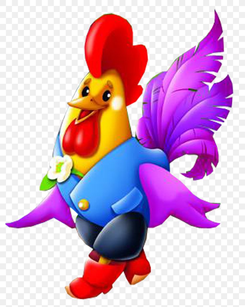 Chicken Rooster Image Cartoon, PNG, 783x1026px, Chicken, Beak, Bird, Cartoon, Christmas Day Download Free
