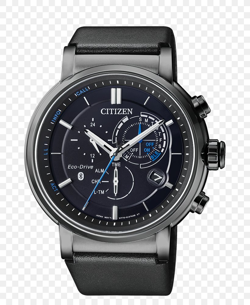 Eco-Drive Citizen Holdings Smartwatch Chronograph, PNG, 740x1000px, Ecodrive, Bluetooth, Brand, Chronograph, Citizen Holdings Download Free
