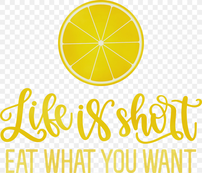 Lemon Logo Font Yellow Meter, PNG, 3000x2565px, Life, Citrus, Cooking, Eat, Food Download Free