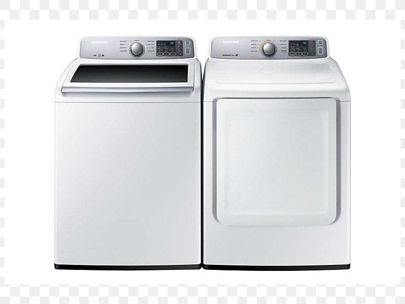 Clothes Dryer Samsung WA45H7000AW Washing Machines Laundry, PNG, 802x615px, Clothes Dryer, Combo Washer Dryer, Home Appliance, Laundry, Major Appliance Download Free
