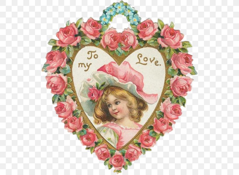 Garden Roses Heart Valentine's Day Victorian Era Make Your Own Victorian Valentine, PNG, 540x600px, Garden Roses, Artificial Flower, Christmas, Cut Flowers, Floral Design Download Free