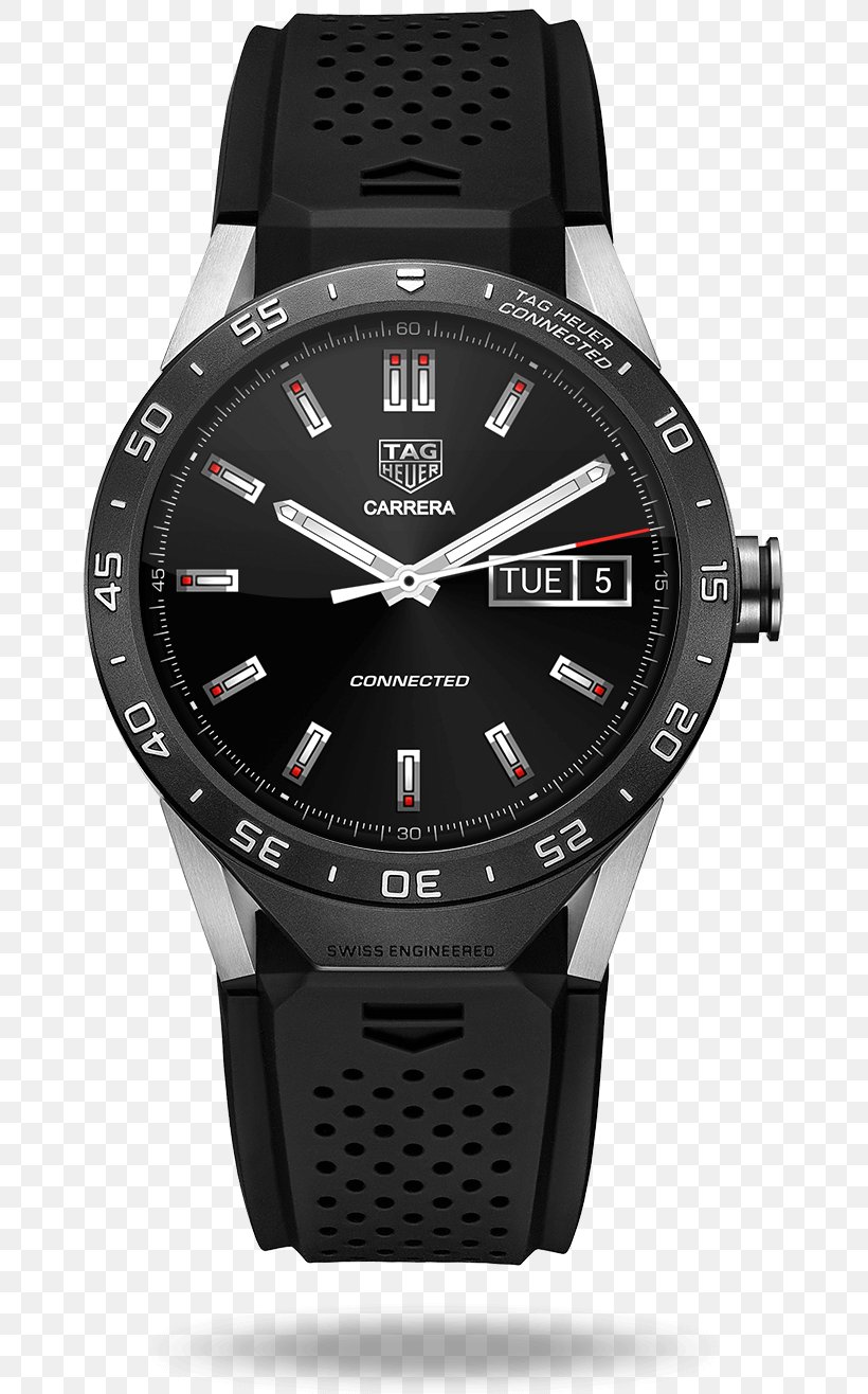 TAG Heuer Connected Moto 360 (2nd Generation) Smartwatch, PNG, 738x1316px, Tag Heuer Connected, Android, Brand, Hardware, Huawei Watch 2 Download Free