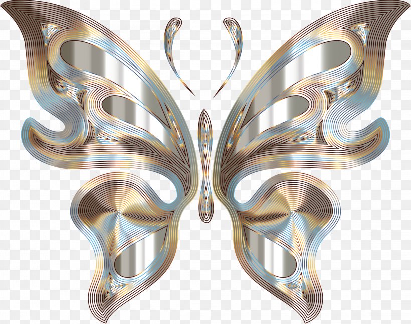 Butterfly Insect Desktop Wallpaper Clip Art, PNG, 2294x1814px, Butterfly, Butterflies And Moths, Earrings, Insect, Invertebrate Download Free