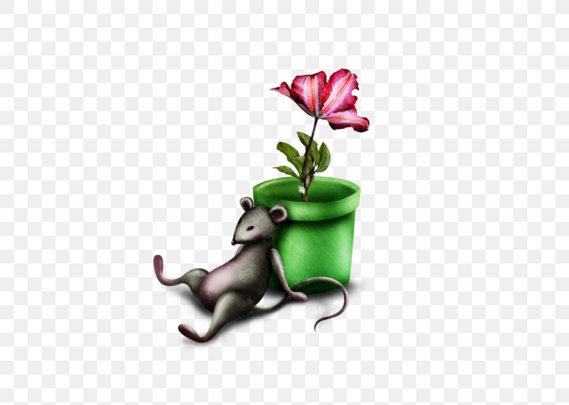 Computer Mouse Flowerpot, PNG, 600x584px, Computer Mouse, Animation, Cartoon, Crock, Dessin Animxe9 Download Free
