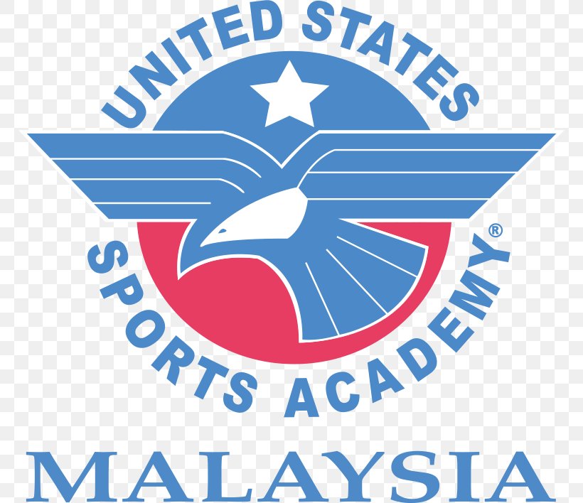 Logo United States Sports Academy USSA Malaysia Organization, PNG, 768x708px, Logo, Area, Blue, Brand, Football Download Free
