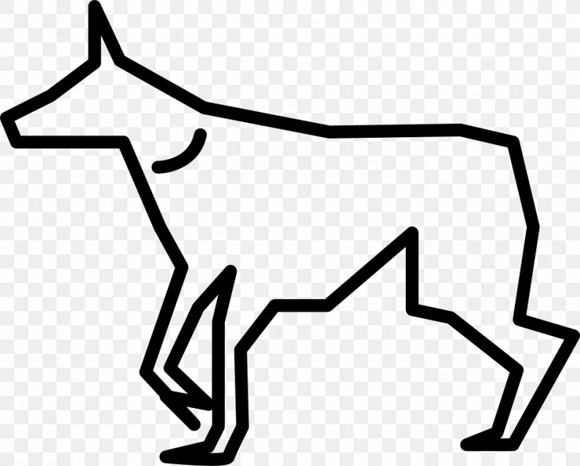 Dog Vector Graphics Pet Image, PNG, 980x788px, Dog, Animal, Area, Black, Black And White Download Free