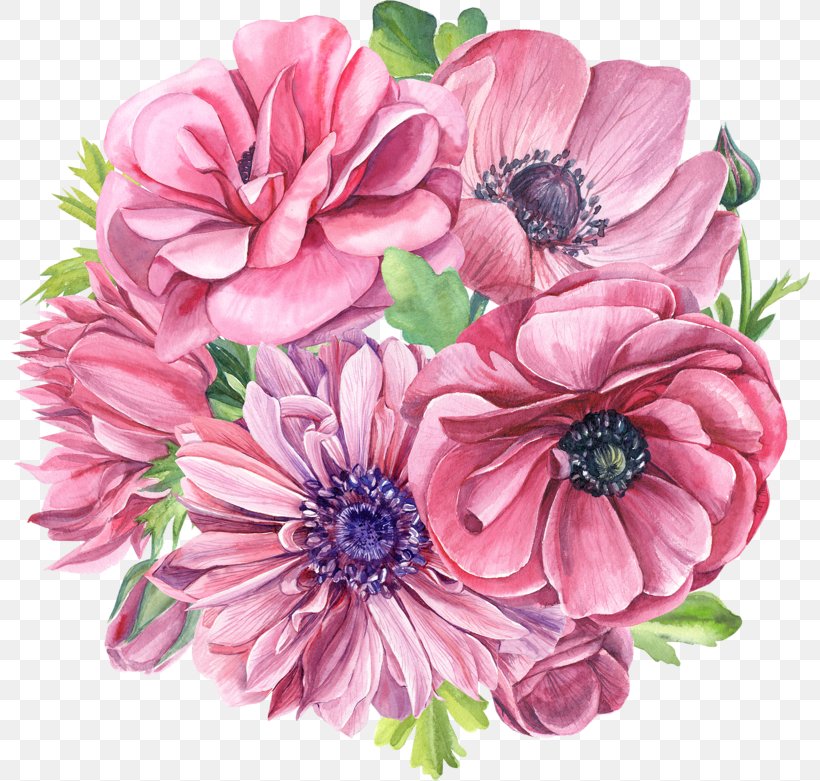 Floral Design Flower Bouquet Flower Illustration Cut Flowers, PNG, 800x781px, Floral Design, Anemone, Artificial Flower, Bouquet, Chrysanths Download Free