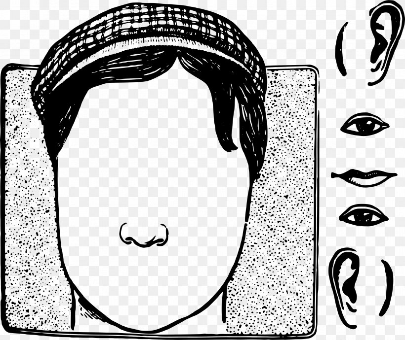 Fukuwarai Nose Eye Clip Art, PNG, 2400x2022px, Fukuwarai, Black And White, Drawing, Emotion, Eye Download Free