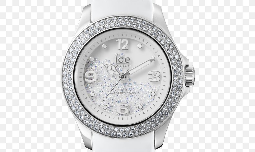 Ice Watch Crystal Clock Swarovski AG, PNG, 516x489px, Watch, Bling Bling, Body Jewelry, Brand, Clock Download Free