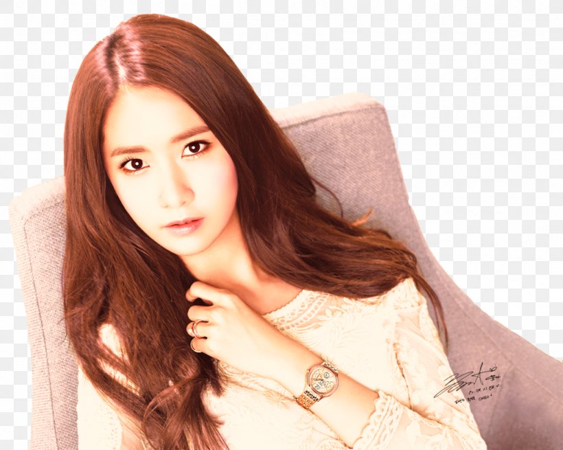 Im Yoon-ah South Korea Girls' Generation K-pop, PNG, 1024x819px, Watercolor, Cartoon, Flower, Frame, Heart Download Free