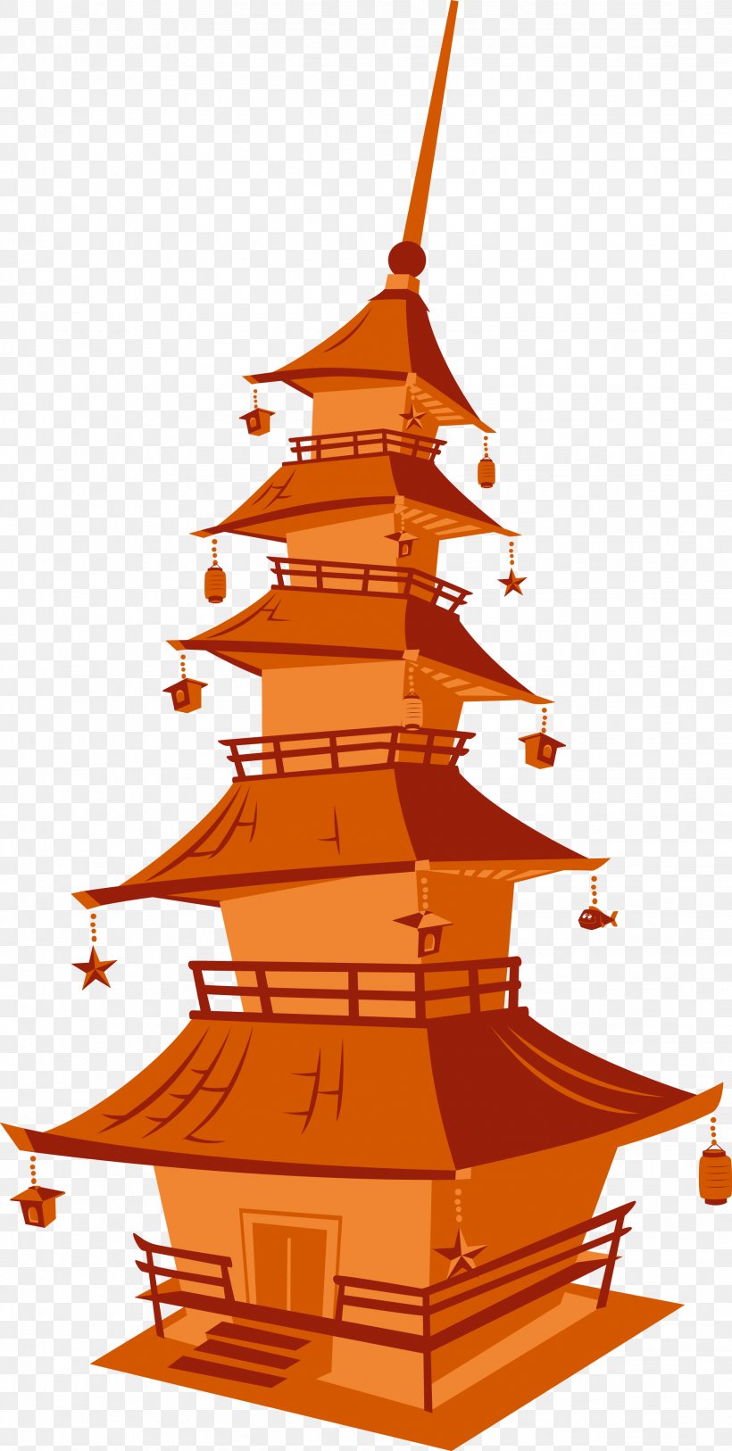 Japanese Architecture Illustration, PNG, 1952x3873px, Japan, Architectural Style, Architecture, Art, Building Design Download Free
