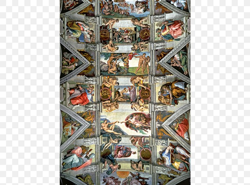 Sistine Chapel Ceiling The Creation Of Adam Vatican Museums Fresco, PNG, 500x606px, Sistine Chapel, Art, Ceiling, Chapel, Collage Download Free