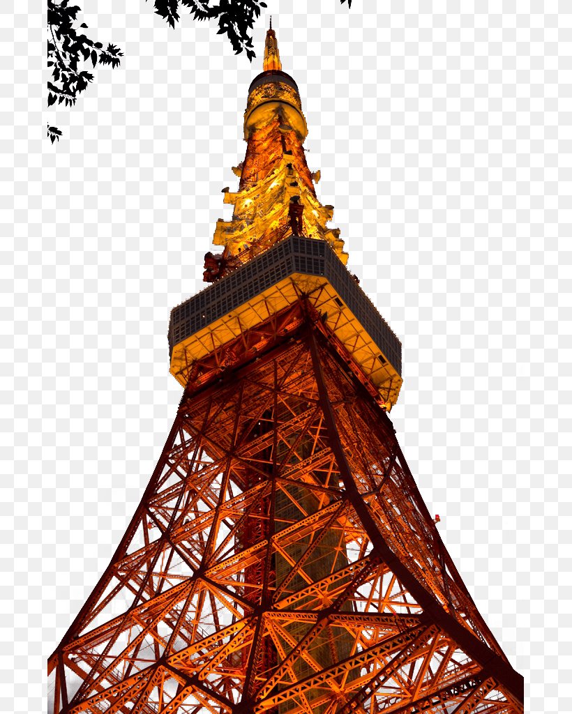 Tokyo Tower Odaiba Ueno Park Ku0131zu0131l Kule, PNG, 683x1024px, Tokyo Tower, Gratis, Japan, Odaiba, Tokyo Download Free