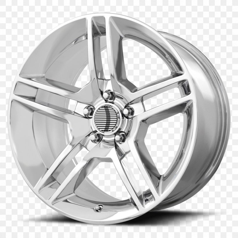 Alloy Wheel Car Chrome Plating Rim, PNG, 1000x1000px, Alloy Wheel, Auto Part, Automotive Wheel System, Black And White, Car Download Free