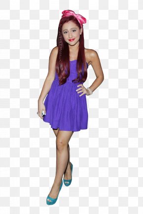 Ariana Grande - Ariana Grande Fashion Cocktail Dress PNG