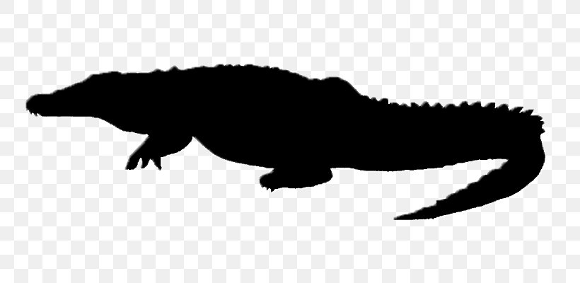 Crocodile Alligator Silhouette Tyrannosaurus Clip Art, PNG, 748x400px, Crocodile, Alligator, Animal, Animal Figure, Art Download Free