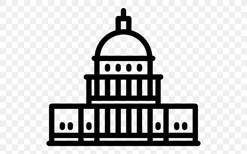 United States Capitol Monument United States Congress Hotel, PNG, 512x512px, United States Capitol, Black And White, Brand, Facade, Gratis Download Free