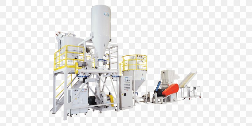 Machine Pulverizer Plastic Mill Polyvinyl Chloride, PNG, 1000x500px, Machine, Assembly Line, Crusher, Industrial Processes, Material Download Free