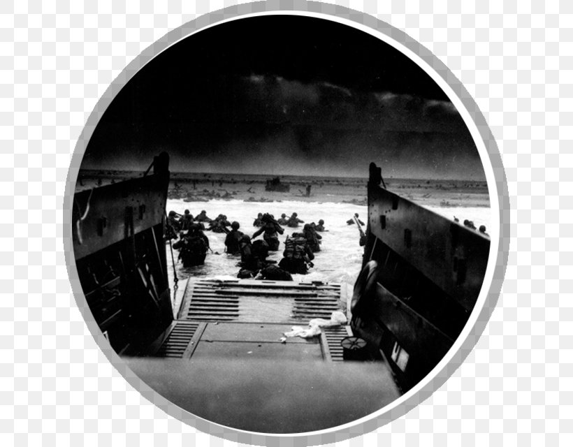 Normandy Landings World War II Germany Invasion Of Normandy, PNG, 640x640px, Normandy Landings, Allies Of World War Ii, Black And White, Germany, Invasion Of Normandy Download Free