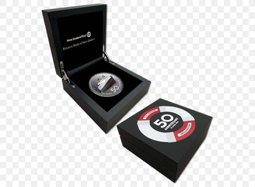 TEV Wahine New Zealand Ferry Silver Coin, PNG, 600x600px, New Zealand, Anniversary, Box, Business, Coin Download Free